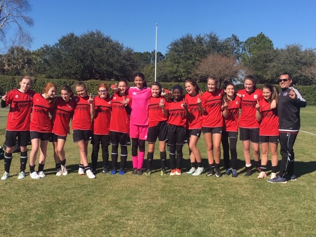 Coast 04 Girls Win PMSL State Cup