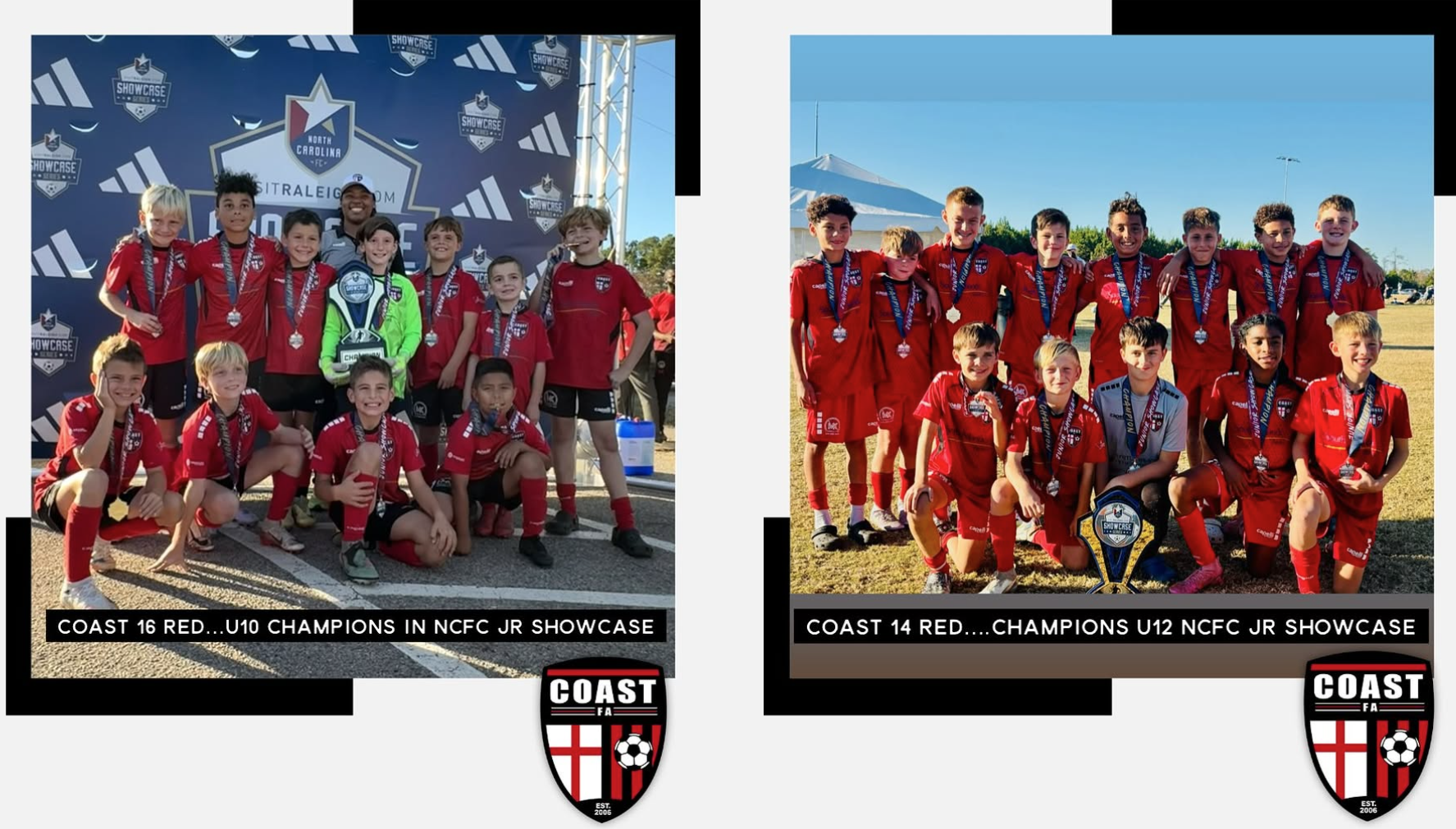 NCFC Junior Showcase Champions